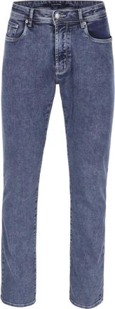 Atelier Noterman Slim-fit Jeans - Heren - Slim Fit Jeans - Blauw - W30 L32 - Leer - Jeans