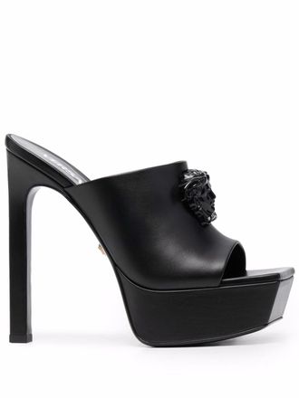 Versace Mules La Medusa - Nero