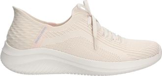 Skechers Slip-Ins Ultra Flex 3.0 Brilliant Sneaker - Dames - Sneakers - Beige - 37 EU - Schoenen