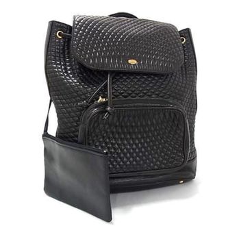 Bally Leather Backpack Handbag Shoulder Bag (Pre-Owned)