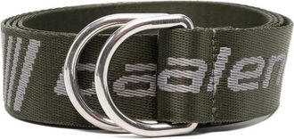 Balenciaga Green Logo Adjustable Belt