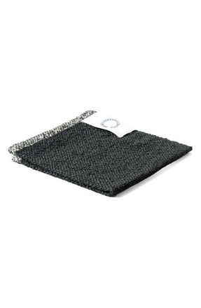 Ettitude Luxe Boucl&eacute; Hand Towel in Forest & Natural at Nordstrom, Size Bath Towel