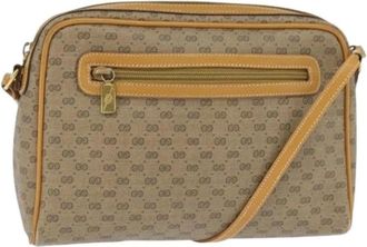 Gucci Pre-owned Cross Body Bags, female, Beige, Size: ONE SIZE Pre-owned Cross Body Bag