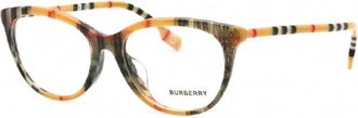 Burberry Ladies Black Geometric Eyeglass Frames BE2389F 4087