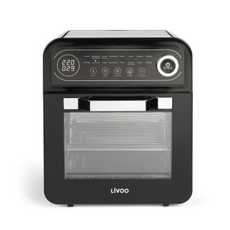 Livoo Horno De Aire Caliente 12l 1600w Negro - Doc255 Livoo