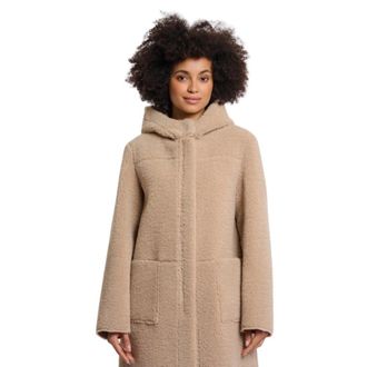 Rino&Pelle Parkas, female, Beige, Size: M Alina Reversible Coat