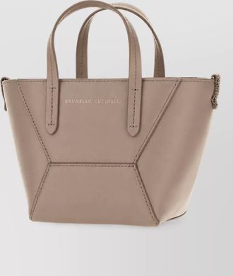 Brunello Cucinelli na leather mini bag