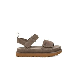 UGG Flat Sandals, female, Brown, Size: 8 US Goldenstar Platform Sandal
