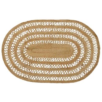 vidaXL Alfombras De &Aacute;rea Natural 122 X 183 Cm Yute Vidaxl