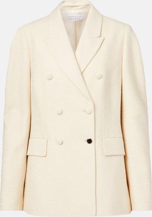 Gabriela Hearst Blazer doppiopetto Sedna in seta