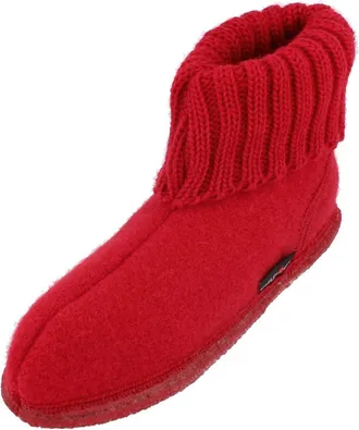 Haflinger Dames, Schoenen, Rood, Maat: 41 EU Wol