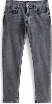 Tommy Hilfiger Harlem Whiskered Straight Tapered Leg Jeans - Heren - Loose Fit Jeans - Grijs - W36 - Katoen - Jeans