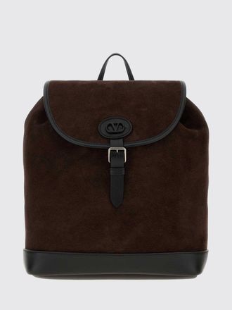 Valentino Garavani Zaino Antibes in pelle scamosciata con VLogo Signature