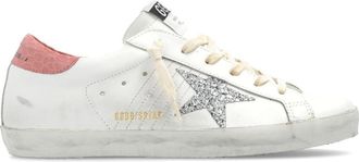 Golden Goose Super-Star leather sneakers - women - Calf Leather/Calf Leather/Fabric/Rubber - 40 - White