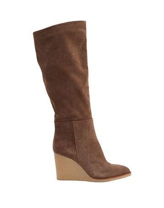 8 by YOOX SPLIT LEATHER ROUND-TOE PLATFORM BOOT