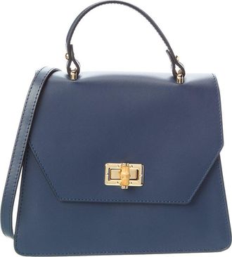 Persaman New York Sadie16 Leather Satchel