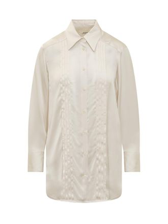 Seafarer White Slim Solid Shirt
