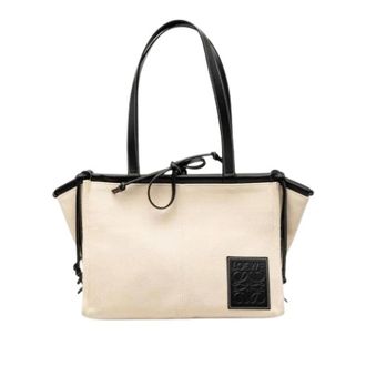Loewe Pre-owned Tote Bags, female, Beige, Size: ONE SIZE Pre-owned Tote Bag