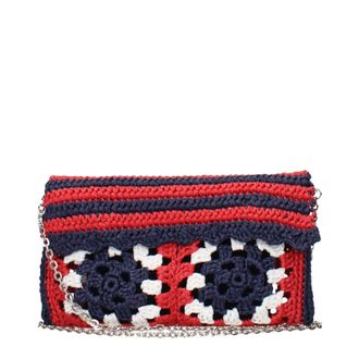 Miu Miu Damens Mehrfarbige Bast-Pochette