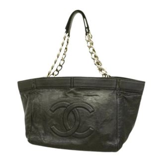 Chanel Pre-owned Tote Bags, female, Black, Size: ONE SIZE Pre-owned Vintage Tote Bag