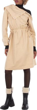 Burberry Stud-Detail Folded Midi Dress, Brand Size 6 ( US Size 4 )