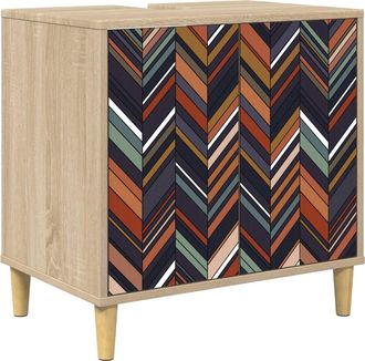 vidaXL Mueble De Cuarto De Ba&ntilde;o Ommen Sonoma 60 X 40 X 60 Cm Vidaxl