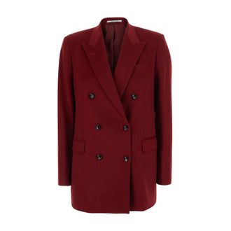 Tagliatore Blazer Doble Botonadura Jasmine - Jackets - Mujer - Rojo - XS