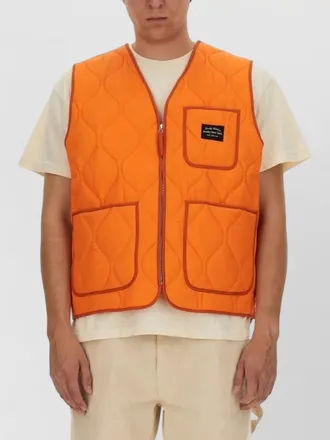 Awake NY logo vest sleeveless regular fit pockets