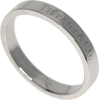 Tiffany & Co. Platinum Platinum 950 Band Ring (Pre-Owned)