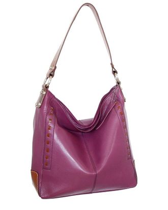 Nino Bossi Alyssa Genuine Leather Hobo Bag