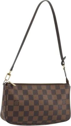 Louis Vuitton Pre-owned Accessory Pouch - - Pre-owned - Donna - Marrone - ONE SIZE