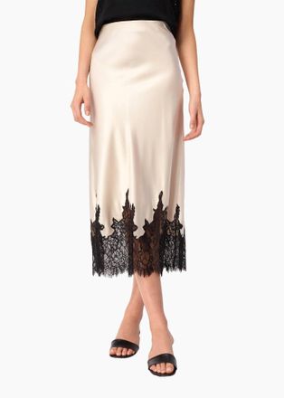 Cami NYC Vivienne Midi Skirt In Oat