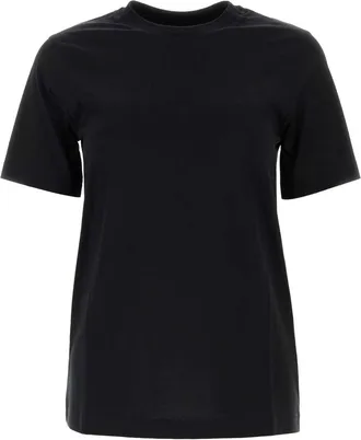 Burberry Black Cotton T Shirt