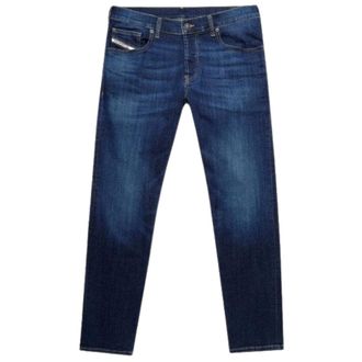 Diesel D-Yennox taps toelopende donkerblauwe jeans
