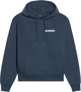Jacquemus The Sweatshirt - Heren - Hoodies - Blauw - S - Katoen - Hoodies & sweatvesten