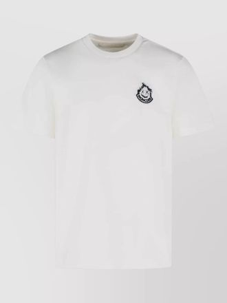 Moncler cotton crew neck t shirt graphic print