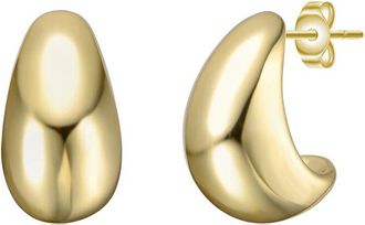 Rachel Glauber 14K Plated Hoops