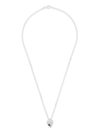 The Ouze Collana UNA Heart - Argento