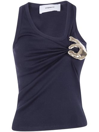 Coperni Top With Brooch Emoji