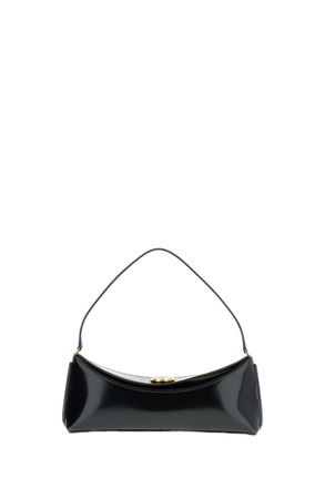 Jacquemus Structured Shoulder Bag With Gold-Tone Magnetic Closure