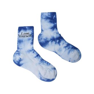 Paco Rabanne Socks, female, Blue, Size: S Calzini