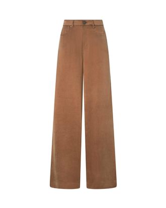 Pinko Palazzo Cupro-Blend Wide-Leg Pants