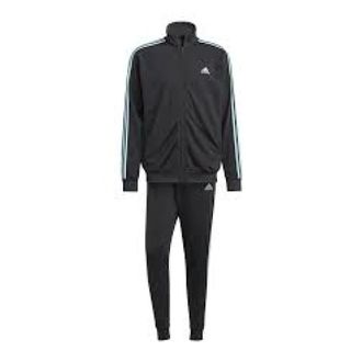 adidas Tuta Tricot 3-Stripes - - Sport - Uomo - Nero - S