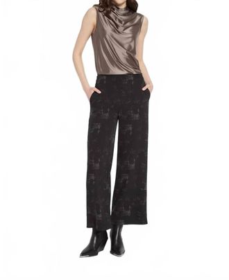 Lyss&eacute; Womens Genesis Stretch Woven Pant In Cosmic Ash
