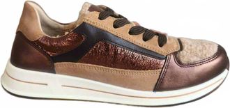 Ara Womens Obsidian Sneakers In Bronze