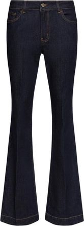 Elena Miro Flared Jeans - Dames - Flared Jeans - Blauw - S - Jeans