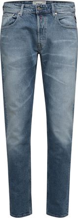Replay Mens Grover Straight-Fit Jeans in Blue Cotton - Size 31W/30L