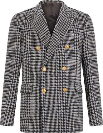 Slowear Blazer doppiopetto in lana - - Jackets - Uomo - Multicolore - XL