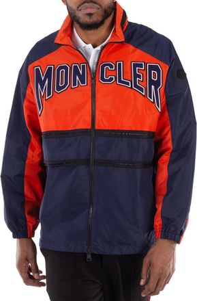 Moncler Long Sleeve Windbreaker Jacket, Brand Size 5 (XX-Large)