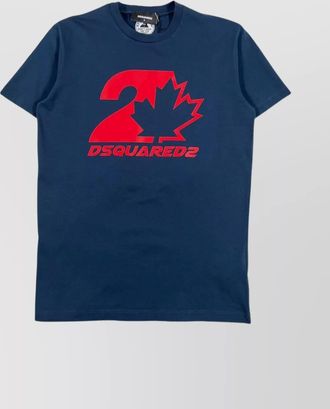 Dsquared2 graphic print crew neck short sleeves t-shirts